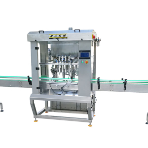 自動化四頭醬料灌裝機械設備/全自動四頭醬料灌裝機